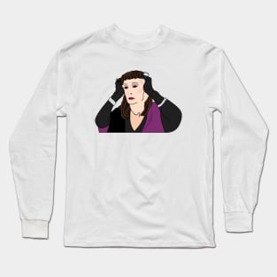 Grand High Witch Face | The Witches Long Sleeve T-Shirt